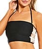 Antonio Melani Sea Star Applique Detachable Halter Strap Bandeau Swim Top - Image 1