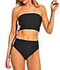 Antonio Melani Sea Star Applique Detachable Halter Strap Bandeau Swim Top - Image 5