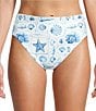 Antonio Melani Seashell Gallery High Waist Swim Bottom - Image 1