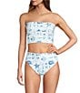 Antonio Melani Seashell Gallery High Waist Swim Bottom - Image 5