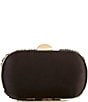 Antonio Melani Sequin Rhinestoned Minaudiere Clutch, Color:Black - Image 2
