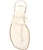 Antonio Melani Shanon Glossy Leather Toe Loop Flat Sandals - Image 5
