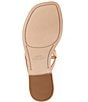 Antonio Melani Shanon Leather Toe Loop Flat Sandals - Image 6
