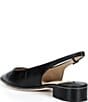 Antonio Melani Shaw Leather Ball Chain Slingback Flats - Image 3