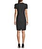Antonio Melani Short Balloon Sleeve Piper Dress, Color:Light Grey - Image 2