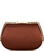 Antonio Melani Side Rhinestoned Minaudiere, Color:Chocolate - Image 2