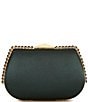 Antonio Melani Side Rhinestoned Minaudiere, Color:Emerald - Image 2
