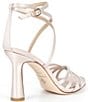 Antonio Melani Simone Dot Satin Strappy Dress Sandals - Image 3