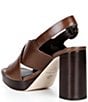 Antonio Melani Skyler Leather X Band Platform Sandals - Image 3