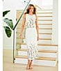Antonio Melani Slava Embroidered Sleeveless Linen Blouse, Color:Ivory - Image 6