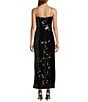 Color:Black - Image 2 - Sloane Sequin Sleeveless Midi Dress
