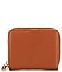 Antonio Melani Small Zip Around Wallet, Color:Cognac - Image 2
