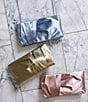 Antonio Melani Soft Satin Clutch, Color:Denim - Image 3