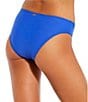 Antonio Melani Solid Classic Hipster Swim Bottom, Color:Cobalt Blue - Image 2