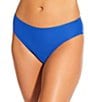 Antonio Melani Solid Mid Waisted Swim Bottom, Color:Cobalt - Image 1