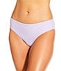 Antonio Melani Solid Mid Waisted Swim Bottom, Color:Lavender - Image 1