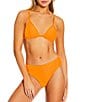 Antonio Melani Solid Molded Triangle Swim Top & Solid Mid Waist Swim Bottom - Image 1