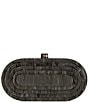 Antonio Melani Stacked Acrylic Minaudiere Clutch, Color:Black - Image 1