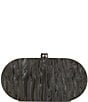 Antonio Melani Stacked Acrylic Minaudiere Clutch, Color:Black - Image 2