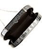 Antonio Melani Stacked Acrylic Minaudiere Clutch, Color:Black - Image 3