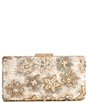 Color:Gold - Image 1 - Star Gold Beaded Minaudiere Clutch