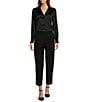 Antonio Melani Stretch Twill Emery Pants, Color:Black - Image 3