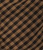 Antonio Melani Sutton Gingham Cowl Neckline Cap Sleeve Blouse - Image 4