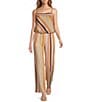 Antonio Melani Tabitha Voile Angles Stripe High-Rise Wide Leg Coordinating Pants - Image 3