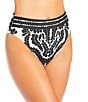 Antonio Melani Talavera High Waisted Swim Bottom, Color:Black - Image 1
