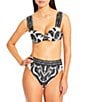 Antonio Melani Talavera High Waisted Swim Bottom, Color:Black - Image 3