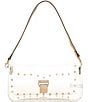 Color:Gold - Image 2 - Tanya Clear Studded Crossbody Bag