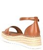 Color:Ibiza Nude - Image 3 - Tanya Leather Espadrille Wedge Sandals