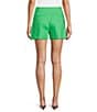 Antonio Melani Tropez Pleated Coordinating Linen Blend Shorts, Color:Amazon - Image 2