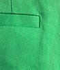 Antonio Melani Tropez Pleated Coordinating Linen Blend Shorts, Color:Amazon - Image 4
