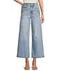 Antonio Melani Valentina High Rise Diamond Wide Leg Jeans, Color:Light Wash - Image 1