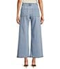 Antonio Melani Valentina High Rise Diamond Wide Leg Jeans, Color:Light Wash - Image 2