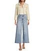 Antonio Melani Valentina High Rise Diamond Wide Leg Jeans, Color:Light Wash - Image 3
