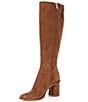 Color:Pecan Pie - Image 4 - Valerie Suede Tall Shaft Dress Boots