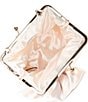 Color:Champagne - Image 3 - Vertical Bow Frame Clutch