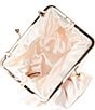 Antonio Melani Vertical Bow Frame Clutch, Color:Champagne - Image 3