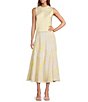 Antonio Melani Wakefield Satin Crew Neckline Sleeveless Blouse - Image 4