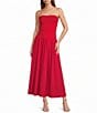 Antonio Melani Weekender Strapless Convertible Midi Dress - Image 1
