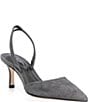 Antonio Melani Whit Suede Slingback Pumps - Image 1