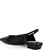 Antonio Melani Winnie Leather Ruched Slingback Flats - Image 3
