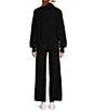 Antonio Melani Wool Blend Pull On Wide Leg Sweater Pants - Image 4