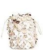 Antonio Melani x Amanda Jones Vaughan Roxie Disc Shell Drawstring Clutch - Image 3