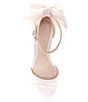 Color:Pink/Blush - Image 5 - x Born on Fifth Elle Satin Tulle Bow Back Heels