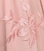 Color:Pink Salt - Image 3 - x Breast Cancer Awareness Capsule Mely Satin Embroidered Tulle Dress