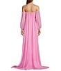 Color:Lily - Image 2 - x Breast Cancer Awareness Capsule Stacy Chiffon Dress