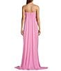 Color:Lily - Image 4 - x Breast Cancer Awareness Capsule Stacy Chiffon Dress